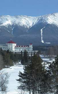 The Mount Washington Hotel provides access to the Mount Washington Valleys year-round attractions.