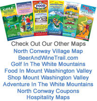 North Conway tourist Maps